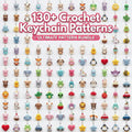 130+ Crochet Keychain Pattern Bundle