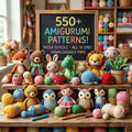 550+ Amigurumi Crochet Patterns Bundle – Ultimate Plushie & Toy PDF Collection