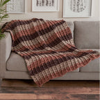 Bernat Bricks Crochet Blanket Pattern – Chunky Textured Afghan PDF