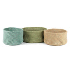 Bernat Three Crochet Nesting Baskets Pattern