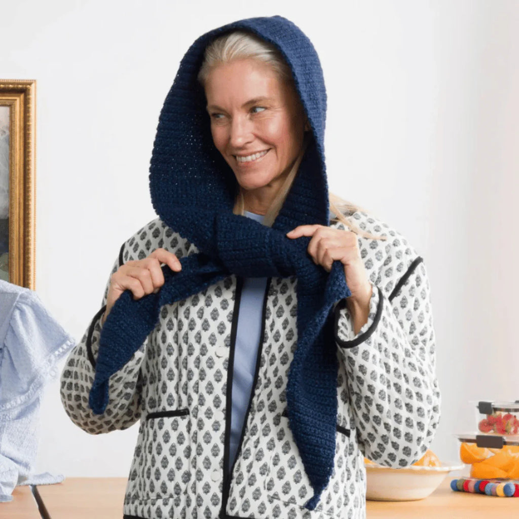 Bernat Whimsy Wrap Crochet Hooded Scarf Pattern – Cozy Hooded Wrap PDF