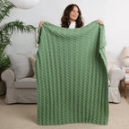 Caron Rich Textures Knit Blanket