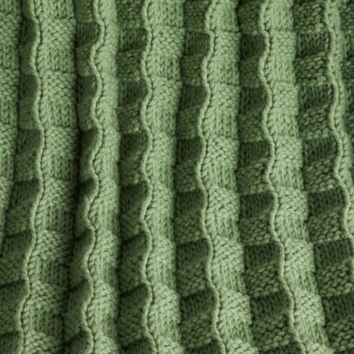 Caron Rich Textures Knit Blanket