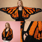 Monarch Butterfly Cardigan Crochet Pattern PDF – Granny Square Boho Sweater