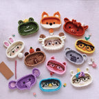 Kawaii Glasses Holders Crochet Pattern PDF – Cute Animal Eyeglass Stand Tutorial
