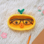 Kawaii Glasses Holders Crochet Pattern PDF – Cute Animal Eyeglass Stand Tutorial
