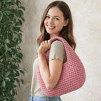 Nokka Bag Crochet Pattern PDF – Modern Chunky Shoulder Bag