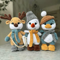 3-in-1 Amigurumi Crochet Pattern – Penguin, Snowman & Reindeer PDF Pattern