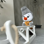 3-in-1 Amigurumi Crochet Pattern – Penguin, Snowman & Reindeer PDF Pattern