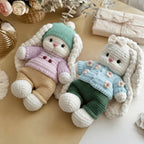 Bella Bunny Outfit Amigurumi Crochet Pattern PDF Toy & Clothes Tutorial