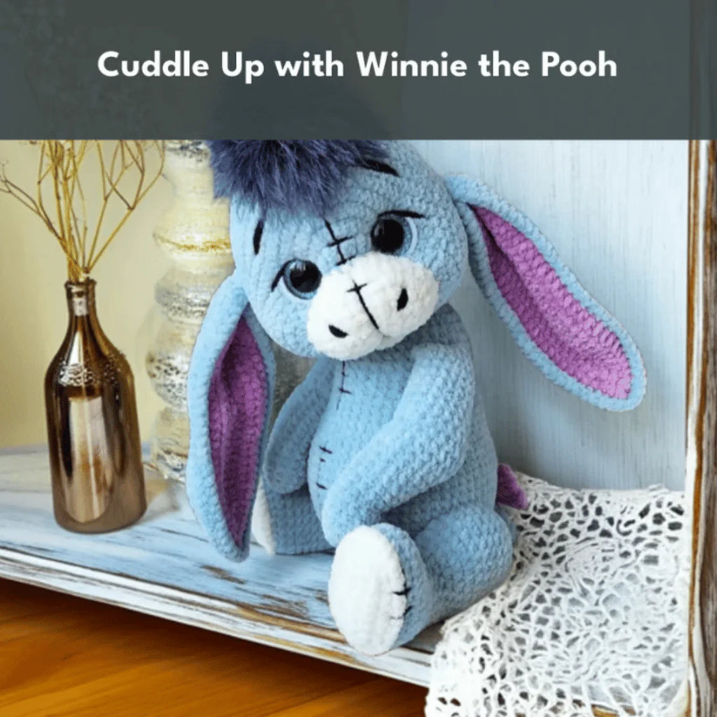 Donkey Amigurumi Crochet Pattern PDF Farm Animal Plush Toy Tutorial
