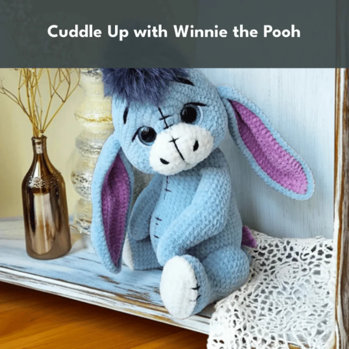 Donkey Amigurumi Crochet Pattern PDF Farm Animal Plush Toy Tutorial
