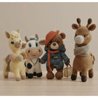 Forest Friends Amigurumi Crochet Pattern Bundle PDF Woodland Animal Toy Set