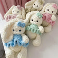 Bunny Amigurumi Crochet Pattern PDF Plush Rabbit Toy Tutorial