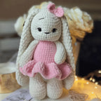 Bunny Amigurumi Crochet Pattern PDF Plush Rabbit Toy Tutorial