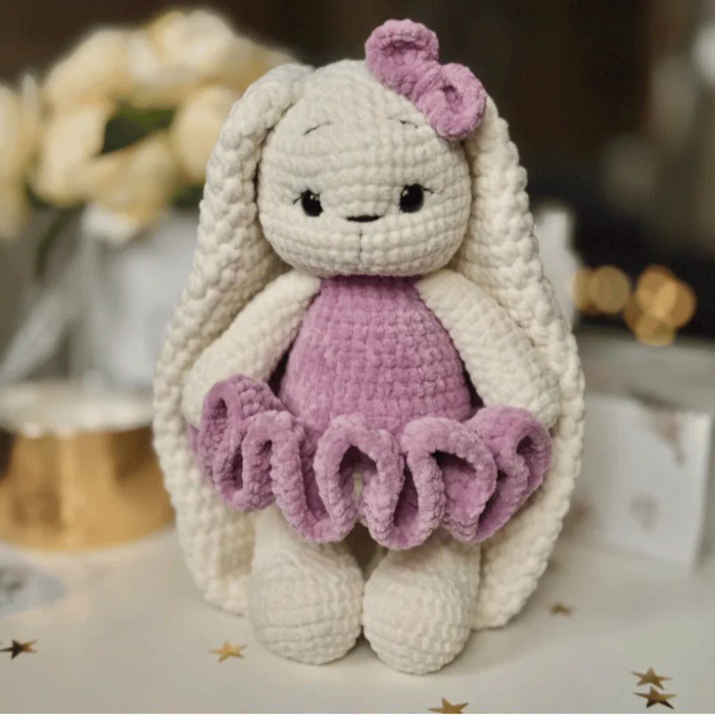 Bunny Amigurumi Crochet Pattern PDF Plush Rabbit Toy Tutorial