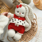 Businka Outfit Crochet Pattern for Bunny Lala & Bear Topa PDF