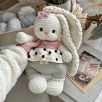 Businka Outfit Crochet Pattern for Bunny Lala & Bear Topa PDF