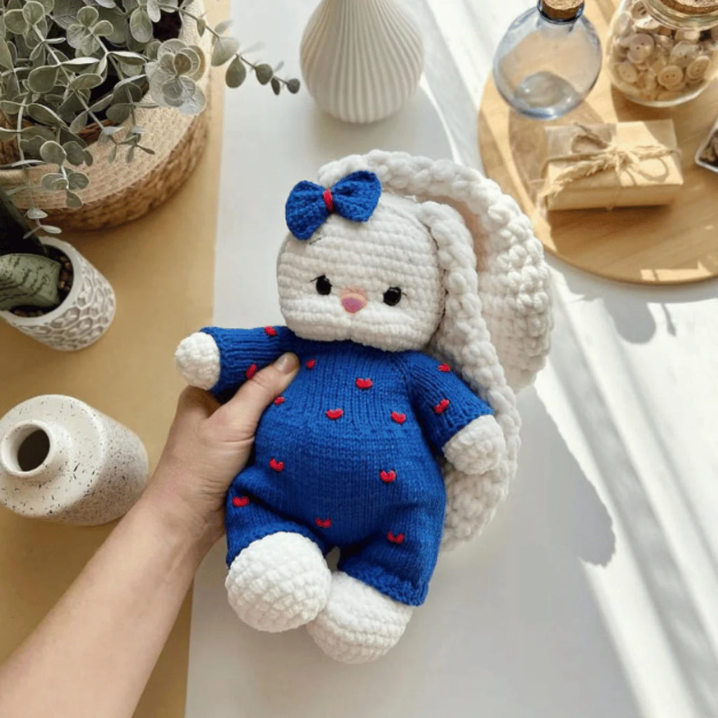 Businka Outfit Crochet Pattern for Bunny Lala & Bear Topa PDF