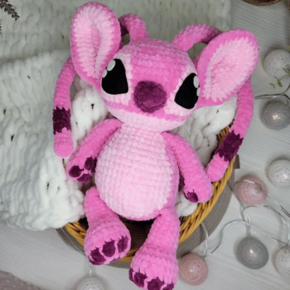 2-in-1 Stitch & Angel Amigurumi Crochet Pattern PDF Plush Toy Bundle Tutorial