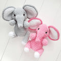 Elephant Amigurumi Crochet Pattern PDF Plush Safari Animal Tutorial