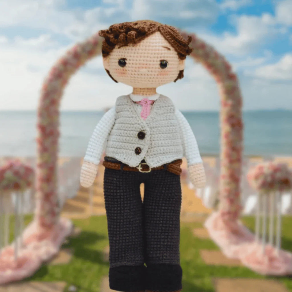 Bride & Groom Wedding Dolls Crochet Pattern – Amigurumi Couple Set