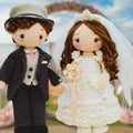 Bride & Groom Wedding Dolls Crochet Pattern – Amigurumi Couple Set