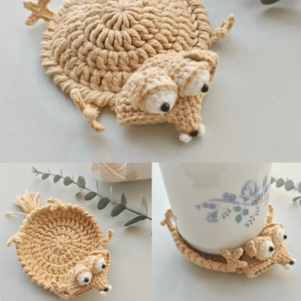 Crochet Coaster Pattern Bundle – Cute Handmade Mug Rug Set