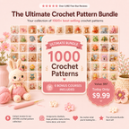 Ultimate Crochet Patterns Bundle – 1000+ Crochet Patterns Collection