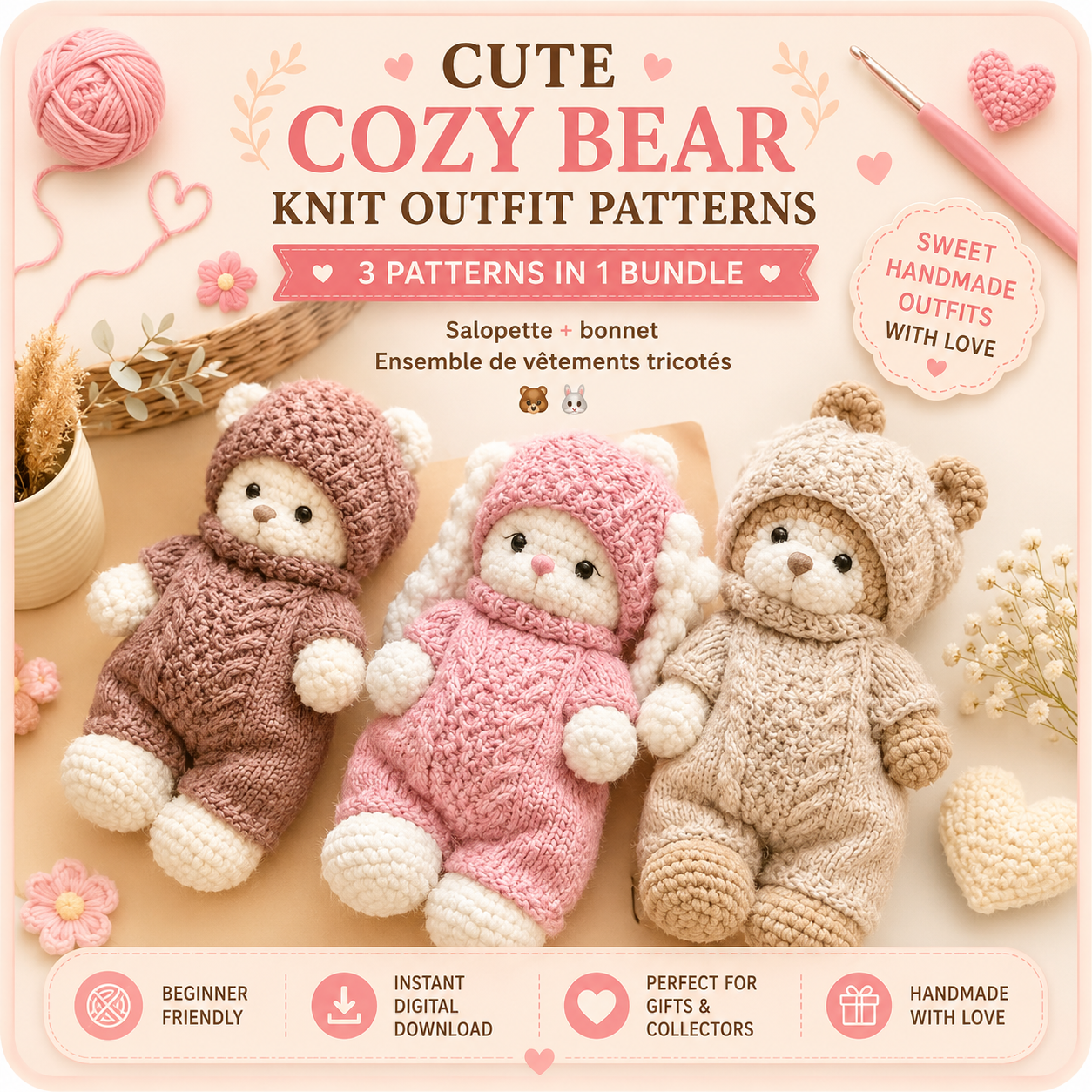Sophie outfit – 2–in–1 Pattern Bundle
