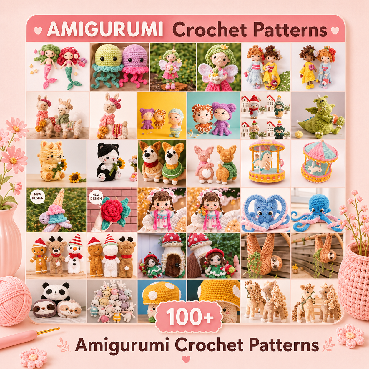 Ultimate Crochet Patterns Bundle – 1000+ Crochet Patterns Collection