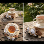 Floral Mug Rug & Coaster Crochet Pattern Bundle