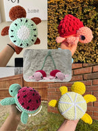10-in-1 Fruit Turtle Crochet Pattern Bundle