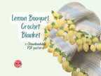 Bouquet Blanket Crochet Pattern Bundle – Floral Afghan & Granny Square PDF Collection