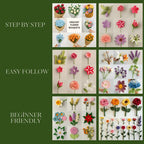 150+ Flower Crochet Pattern Bundle – Floral Bouquet & Botanical PDF Collection