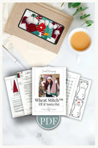 Wheat Stitch Santa & Elf Hat Crochet Pattern – Christmas Stocking Cap