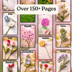 150+ Wedding Flower Crochet Pattern Bundle