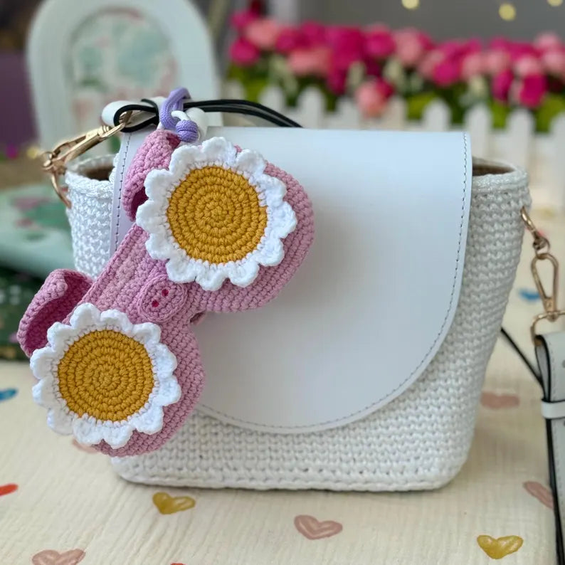5-in-1 Crochet Glasses Case Pattern – Eyeglass & Sunglasses Pouch PDF Bundle