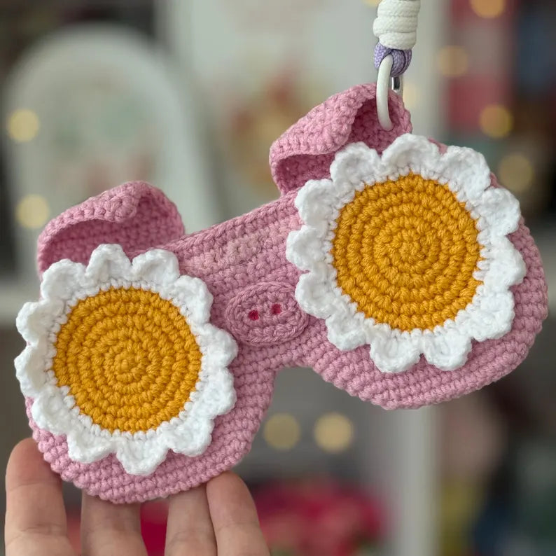 5-in-1 Crochet Glasses Case Pattern – Eyeglass & Sunglasses Pouch PDF Bundle