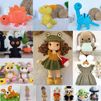 550+ Amigurumi Crochet Patterns Bundle – Ultimate Plushie & Toy PDF Collection