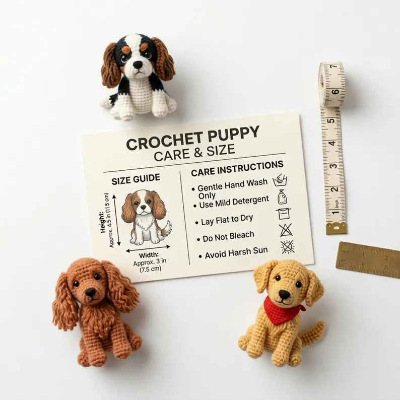 150+ Dog Crochet Pattern Bundle – Puppy & Dog Breed Amigurumi PDF Collection