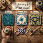 1000 Granny Square Crochet Patterns Mega Bundle – Ultimate PDF Crochet Collection