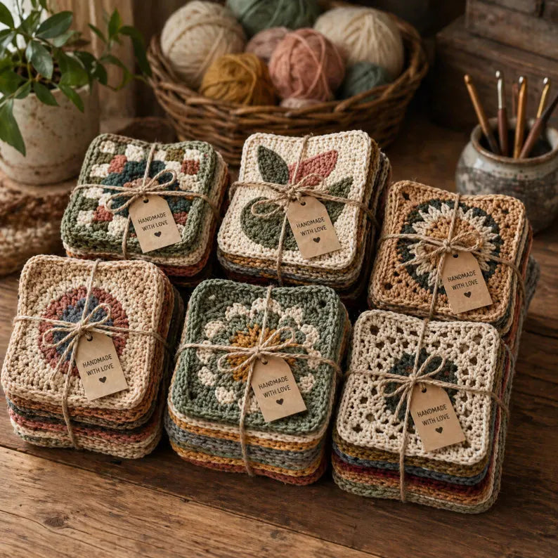 1000 Granny Square Crochet Patterns Mega Bundle – Ultimate PDF Crochet Collection