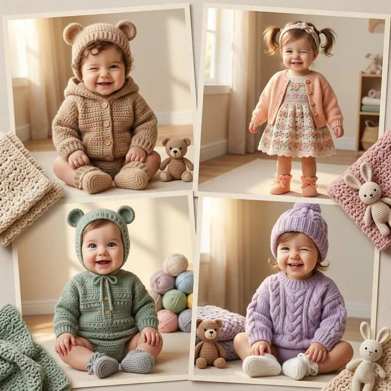 300+ Child Crochet Pattern Bundle