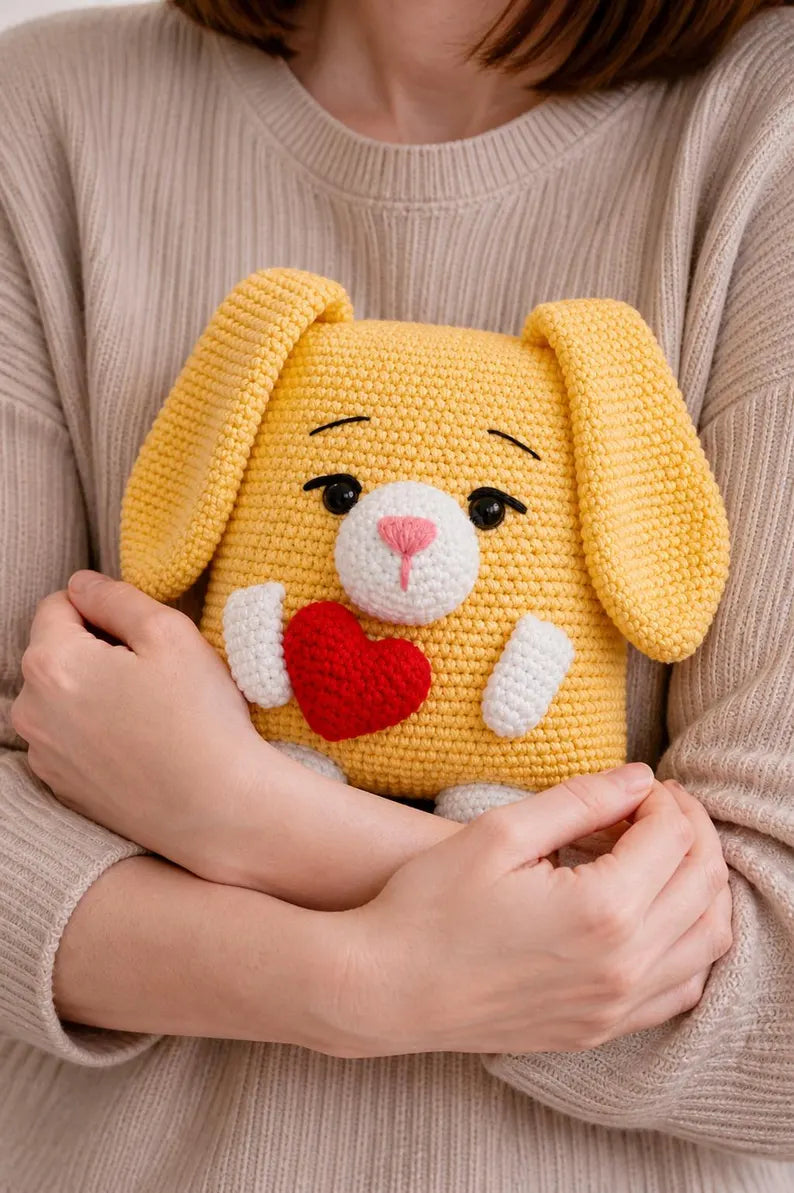 12 Animal Pillow Crochet Pattern Bundle – Cute Amigurumi Cushion PDF Collection