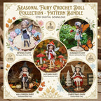 Fairy Dolls Crochet Pattern Bundle – Magical Amigurumi Collection